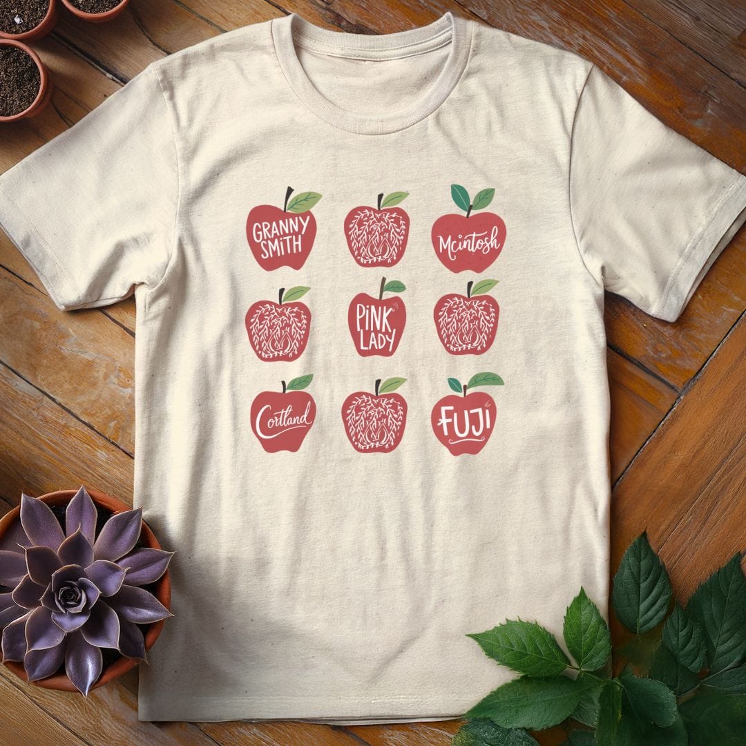 Apples Tee T-Shirt Natural / S