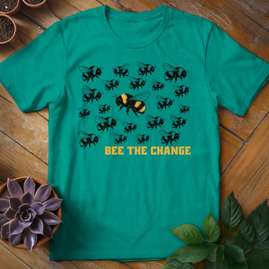 Bee the Change Tee T-Shirt Jade Dome / S