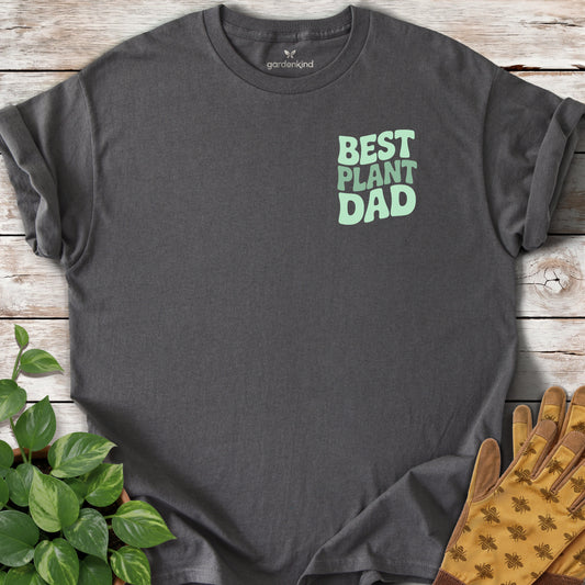 Best Plant Dad Tee, Charcoal