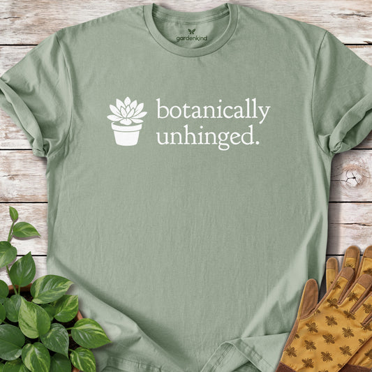 Botanically Unhinged Tee, Sage