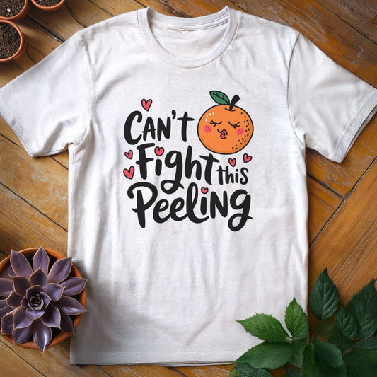 Can't Fight This Peeling Tee T-Shirt White / S