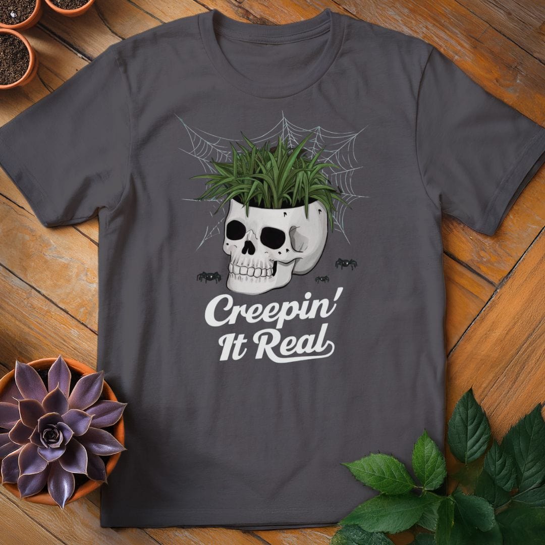 Creepin' It Real Tee T-Shirt Charcoal / S