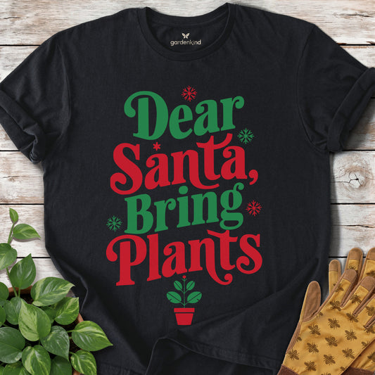 Dear Santa Tee, Black