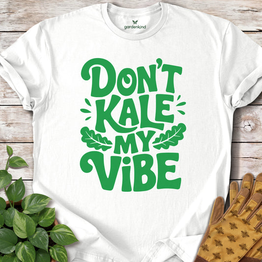 Don't Kale My Vibe Tee, White