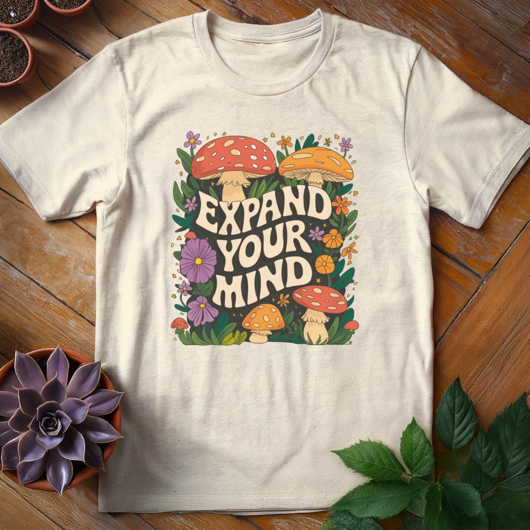 Expand Your Mind Tee T-Shirt Natural / S