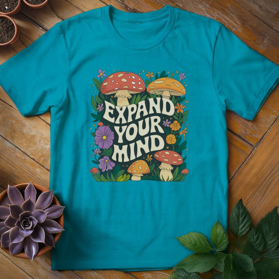 Expand Your Mind Tee T-Shirt Tropical Blue / S