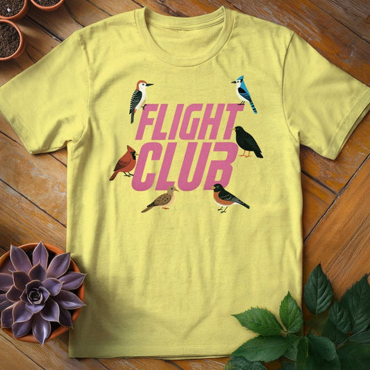 Flight Club Tee T-Shirt Cornsilk / S