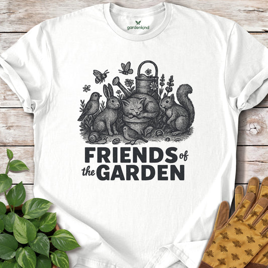 Friends of the Garden Tee, White