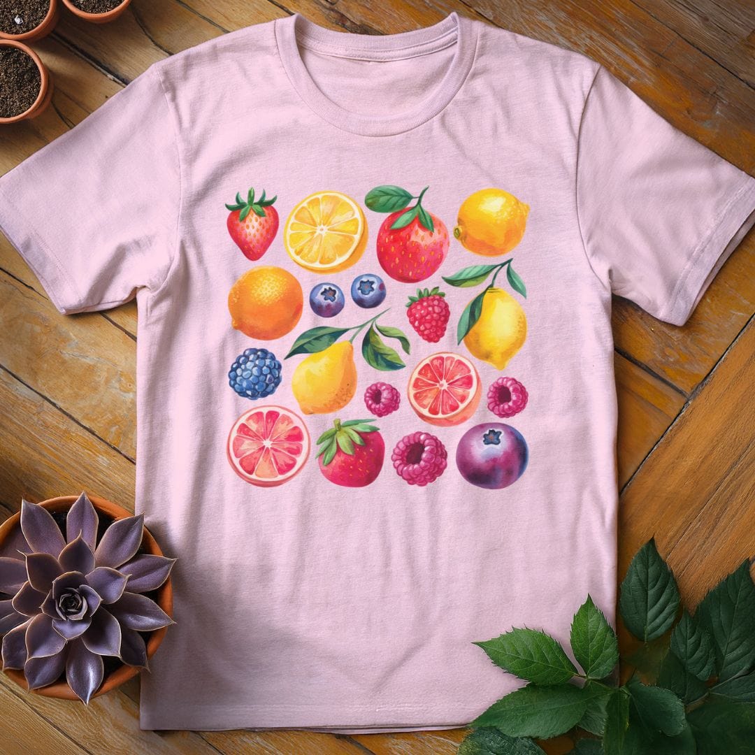 Fruit Tee T-Shirt Light Pink / S