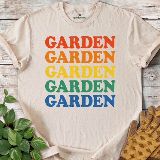 Garden Garden Garden Tee, Natural