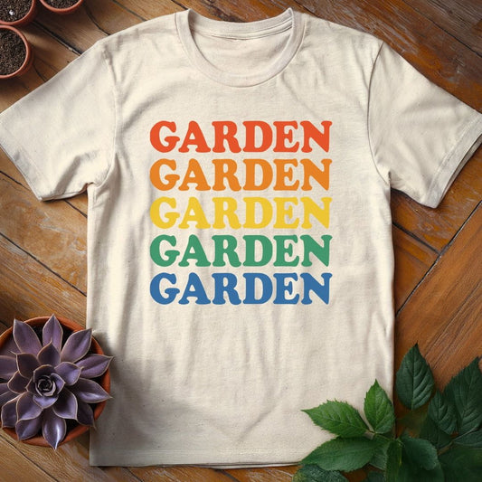 Garden Garden Garden Tee T-Shirt Natural / S