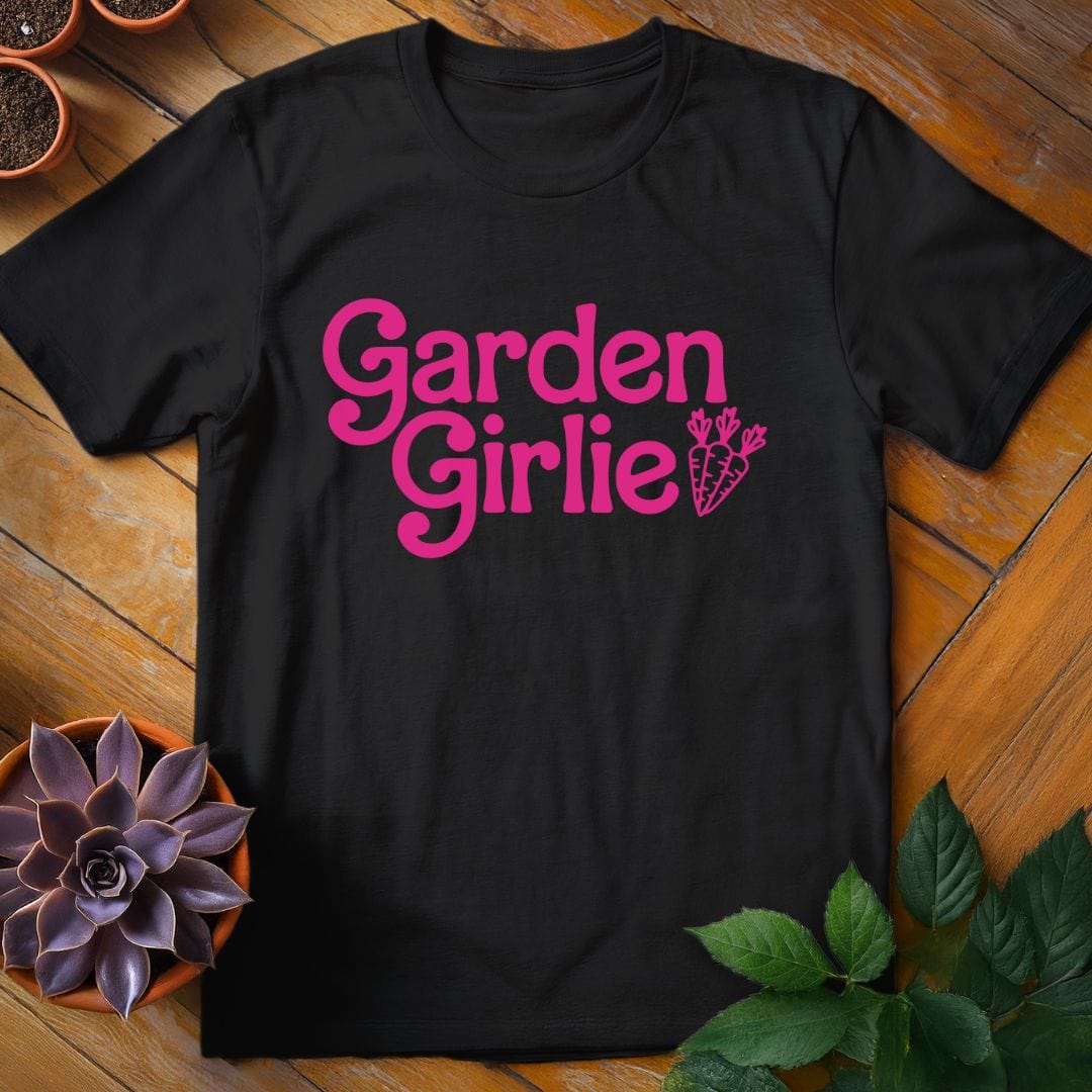 Garden Girlie Tee T-Shirt Black / S