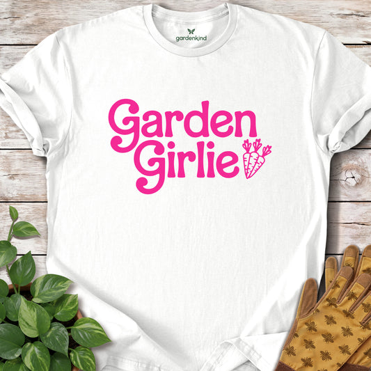 Garden Girlie Tee, White