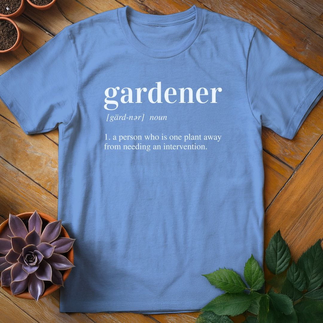 Gardener Definition Tee T-Shirt Carolina Blue / S