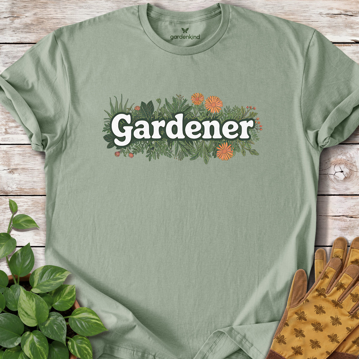 Gardener Tee, Sage