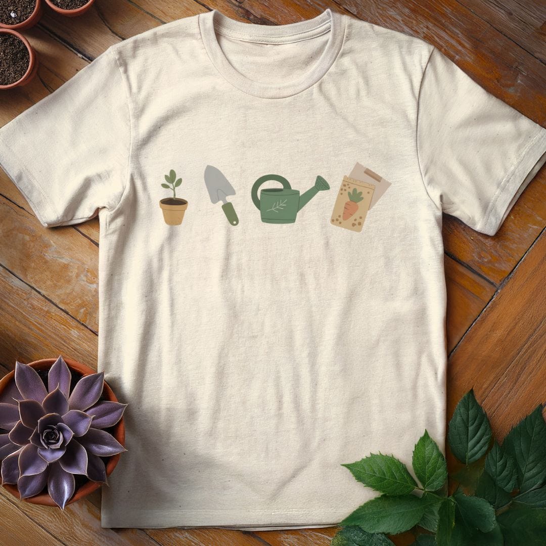 Gardening Ingredients Tee T-Shirt Natural / S