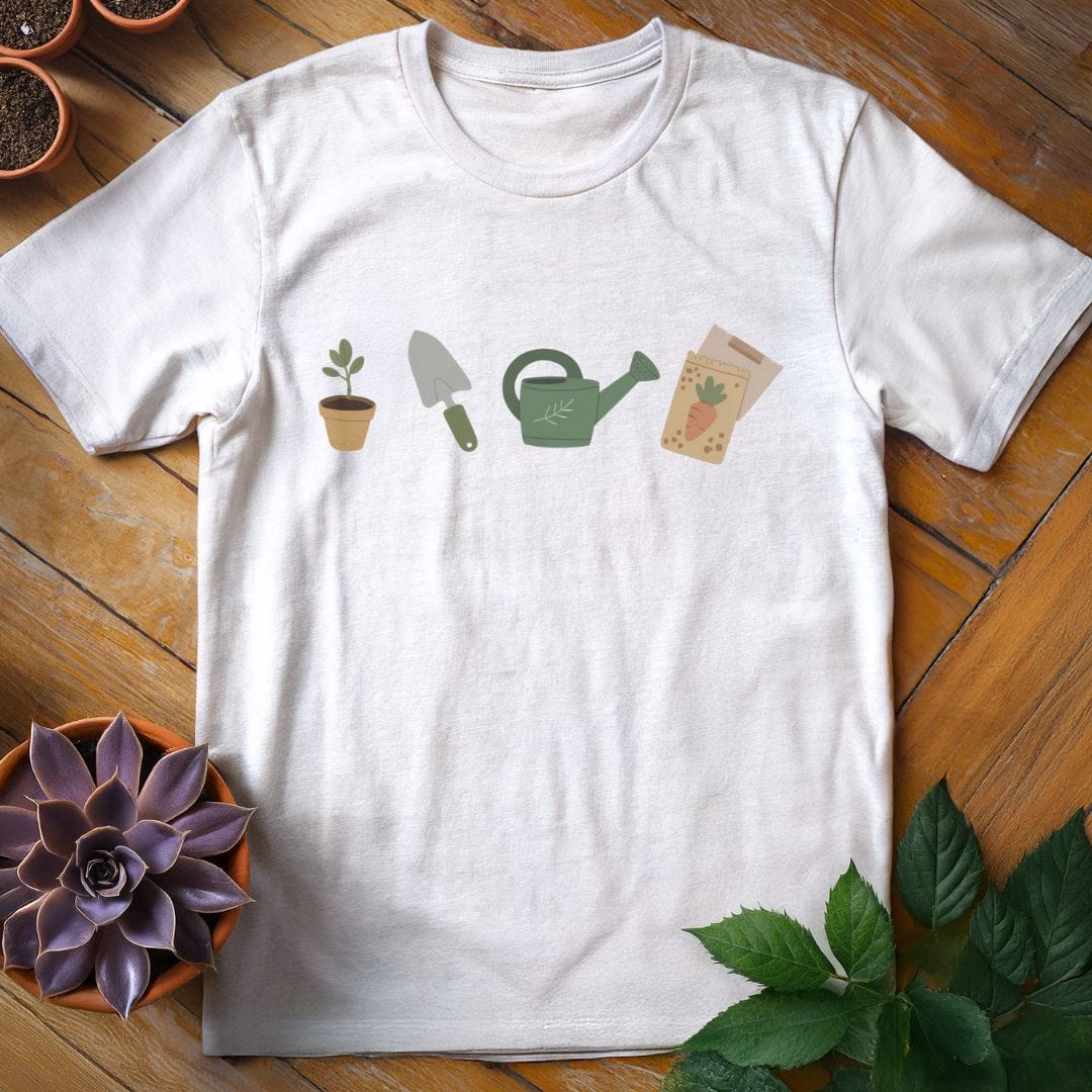 Gardening Ingredients Tee T-Shirt White / S