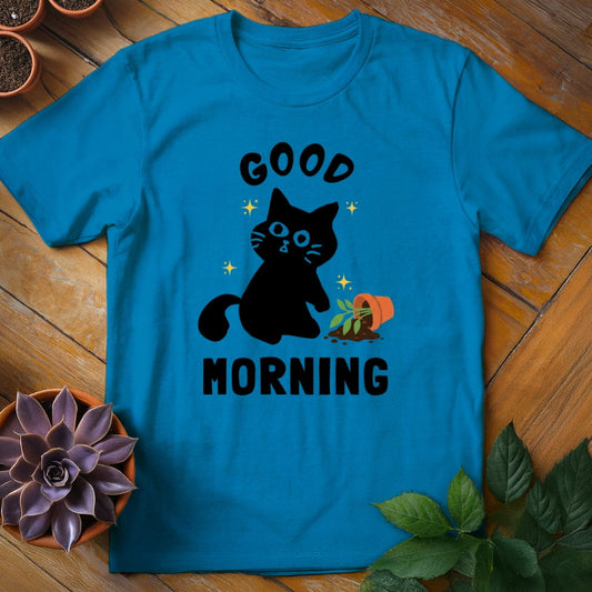 Good Morning Tee T-Shirt Sapphire / S