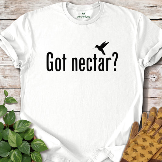 Got Nectar? Tee, White