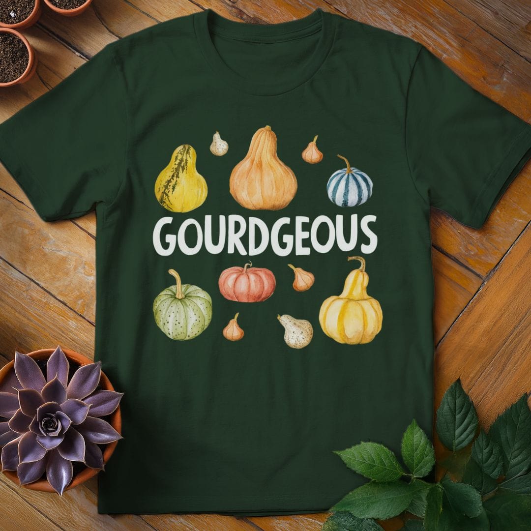 Gourdgeous Tee T-Shirt Forest Green / S