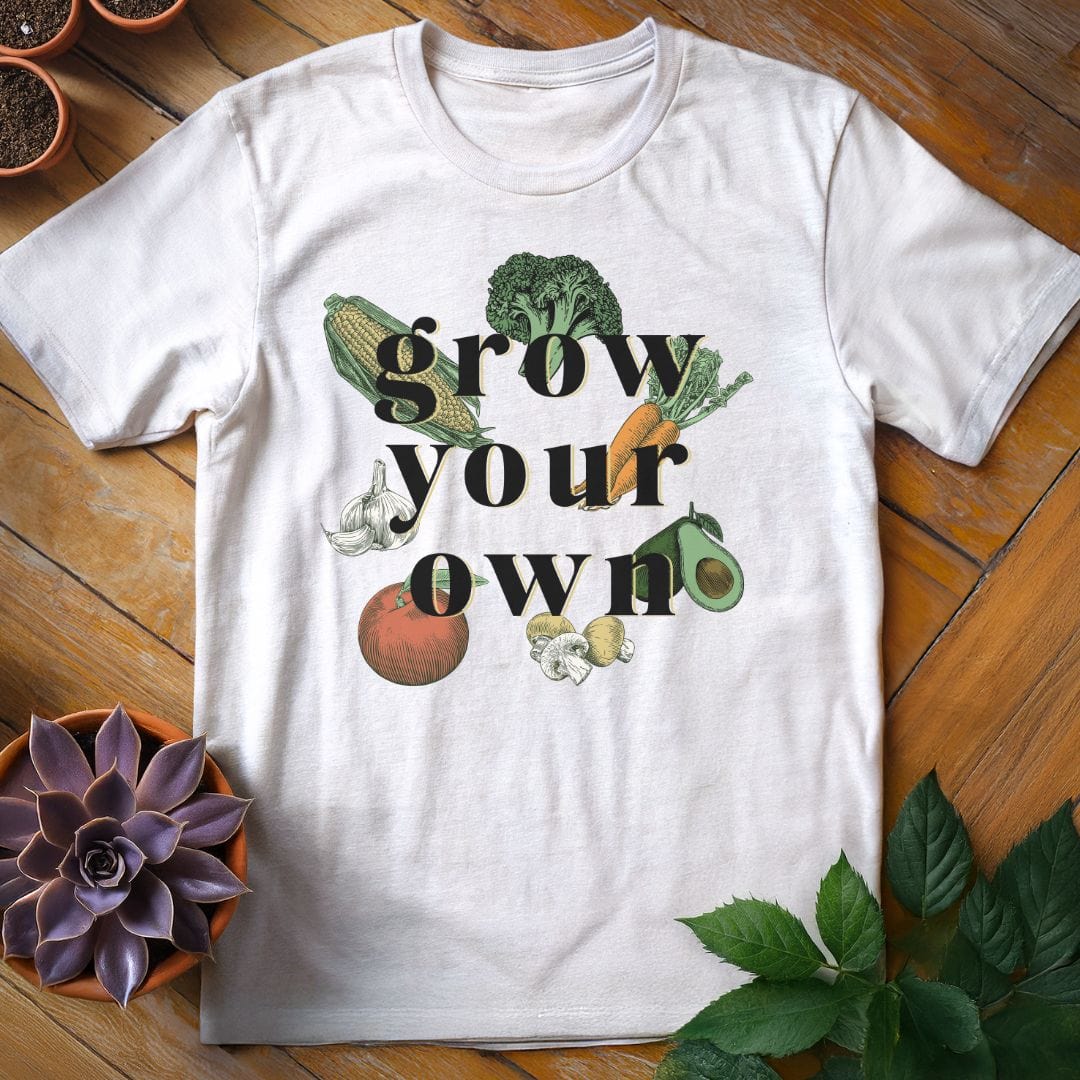 Grow Your Own Tee T-Shirt White / S