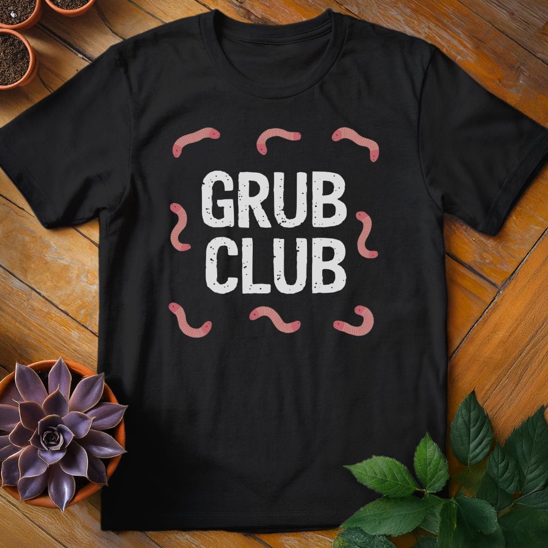 Grub Club Tee T-Shirt Black / S