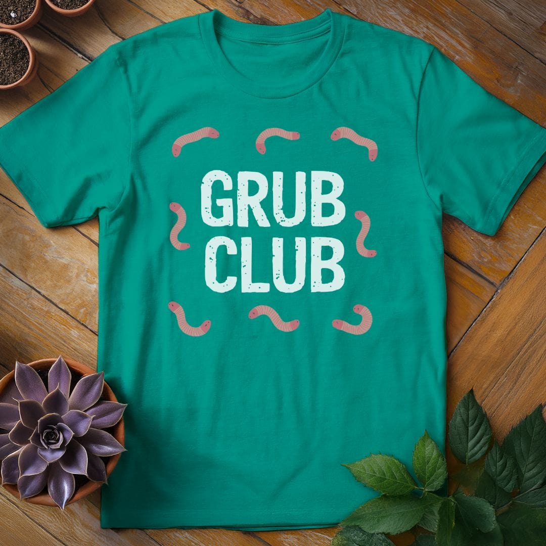Grub Club Tee T-Shirt Jade Dome / S