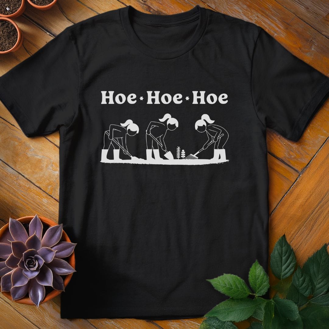 Hoe Hoe Hoe Tee T-Shirt Black / S