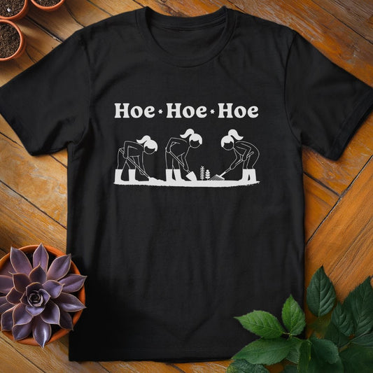 Hoe Hoe Hoe Tee T-Shirt Black / S