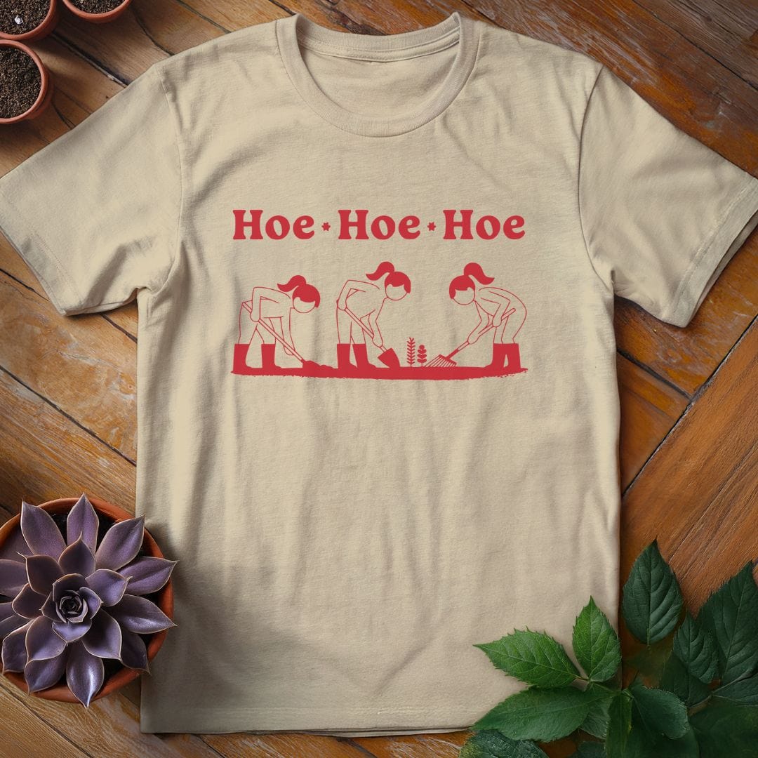 Hoe Hoe Hoe Tee T-Shirt Sand / S