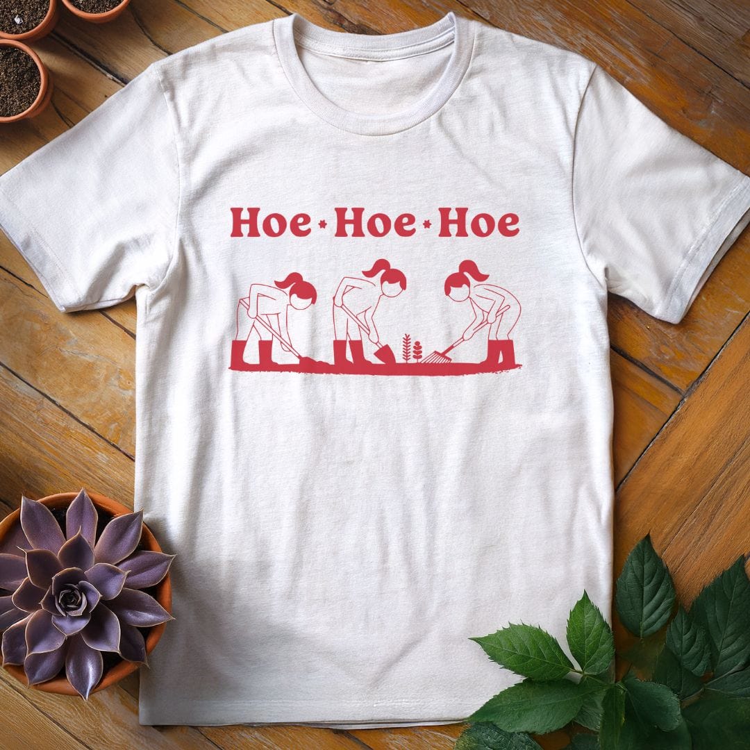 Hoe Hoe Hoe Tee T-Shirt White / S