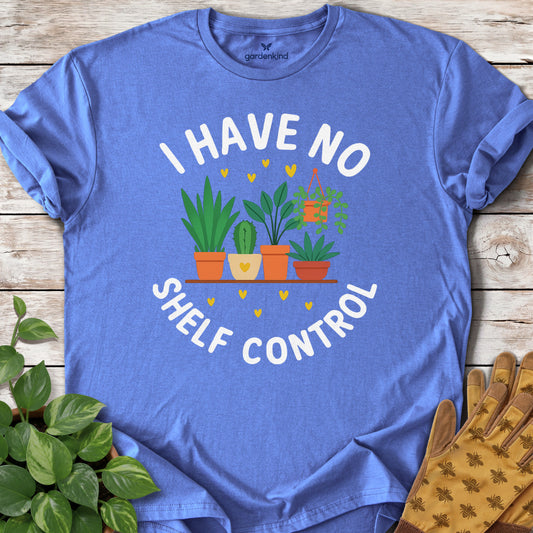 I Have No Shelf Control Tee, Iris