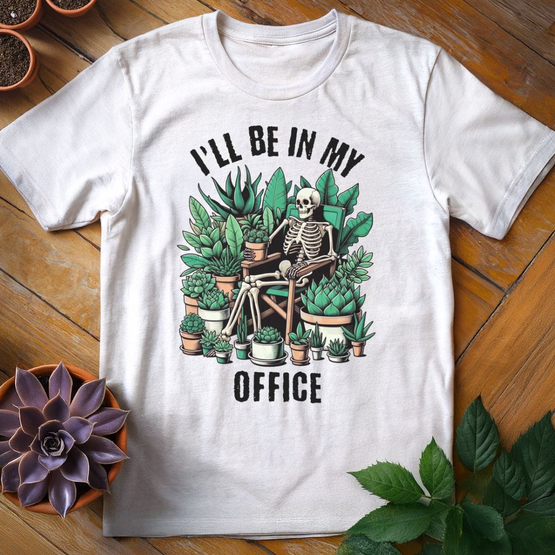 I'll Be In My Office Tee T-Shirt White / S
