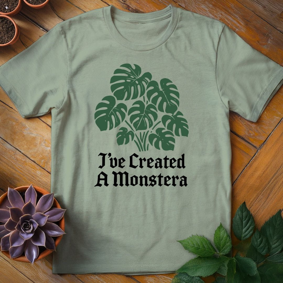 I've Created a Monstera Tee T-Shirt Sage / S