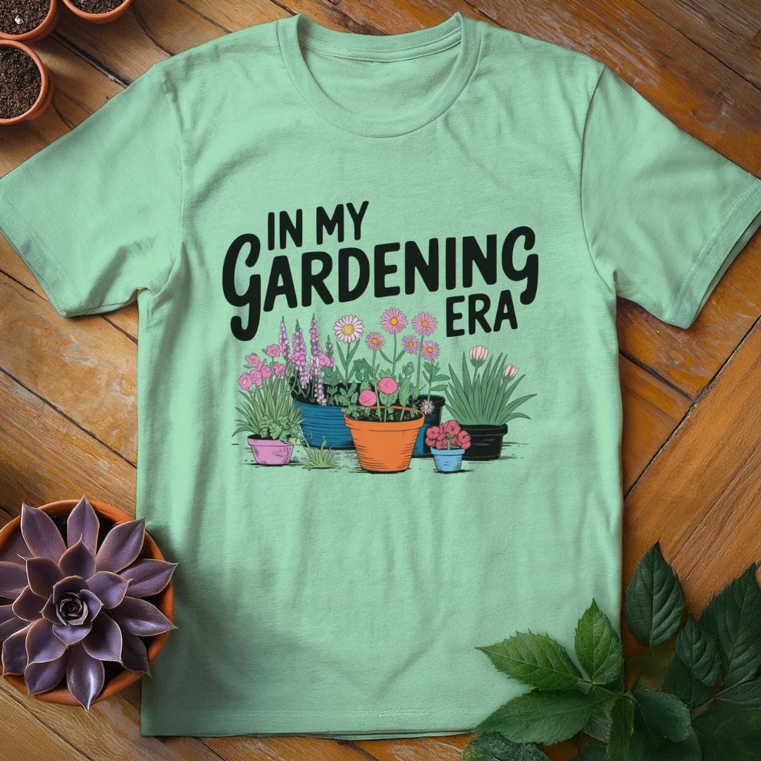 In My Gardening Era Tee T-Shirt Mint Green / S