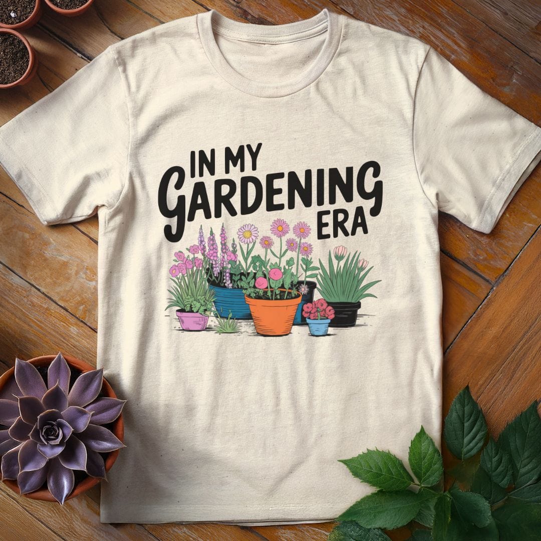 In My Gardening Era Tee T-Shirt Natural / S