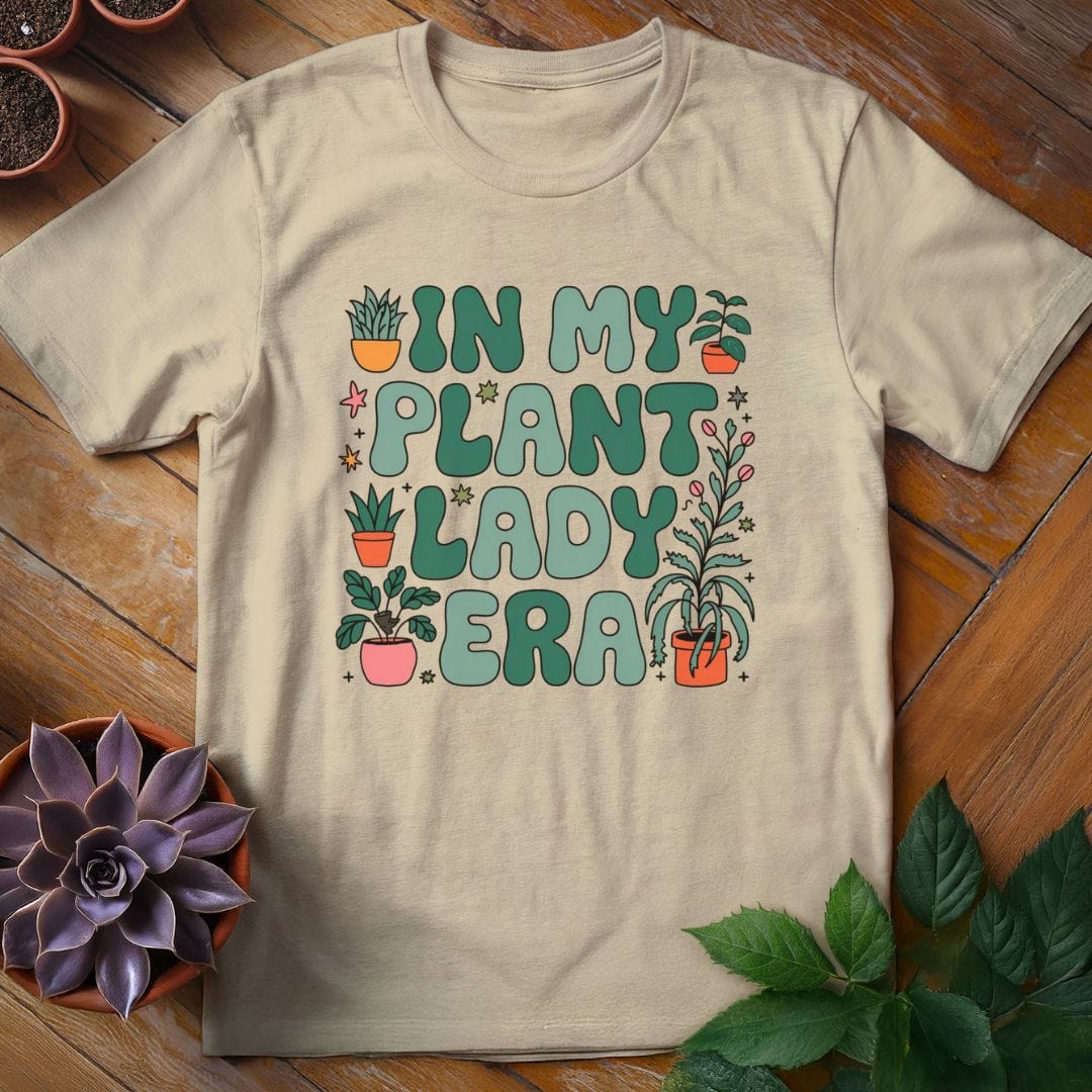 In My Plant Lady Era Tee T-Shirt Sand / S