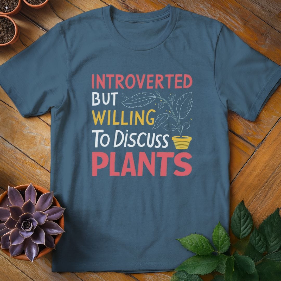 Introverted Tee T-Shirt Indigo Blue / S