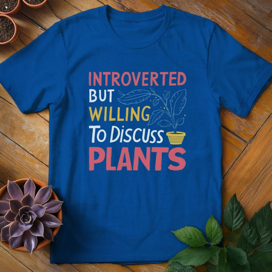 Introverted Tee T-Shirt Royal / S