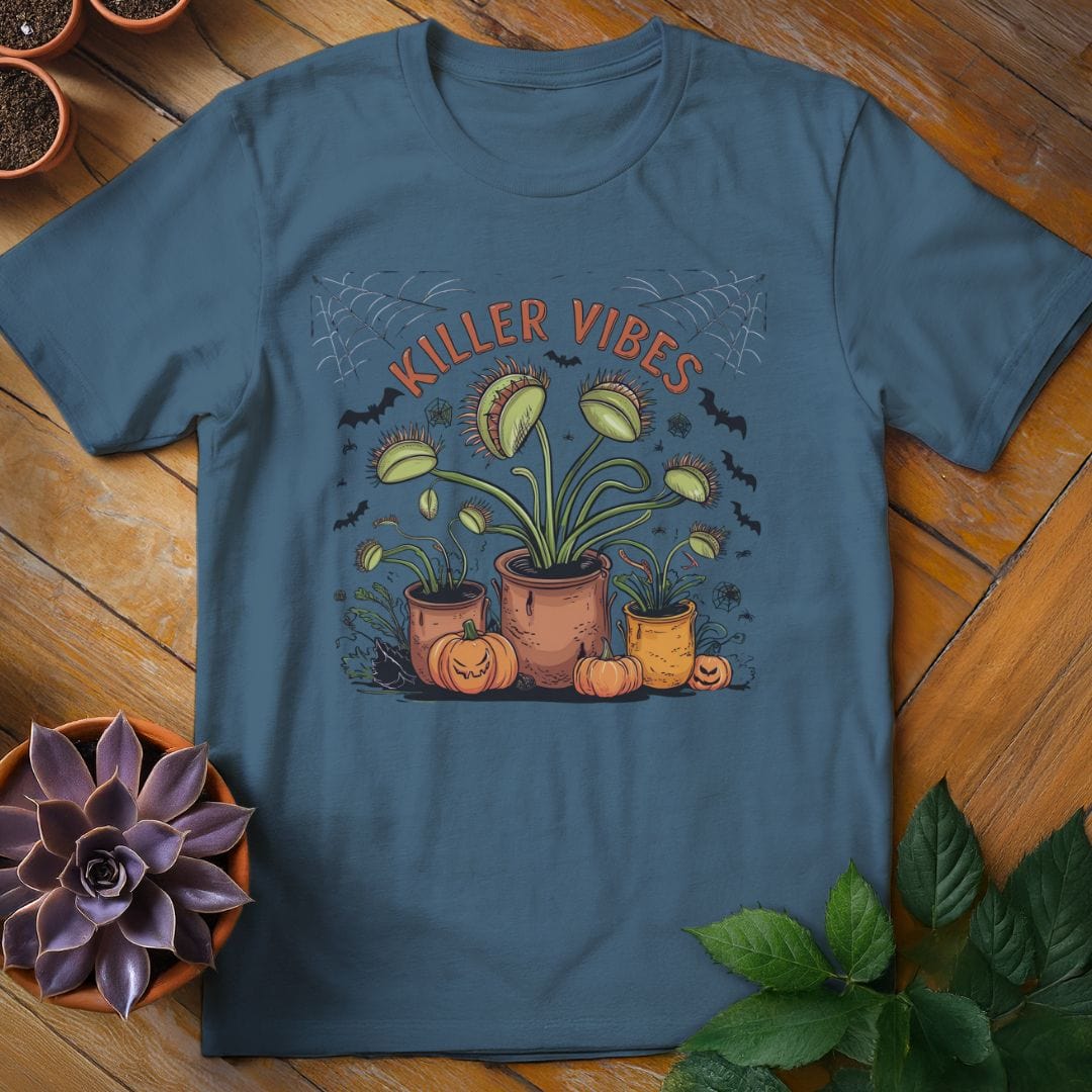 Killer Vibes Tee T-Shirt Indigo Blue / S