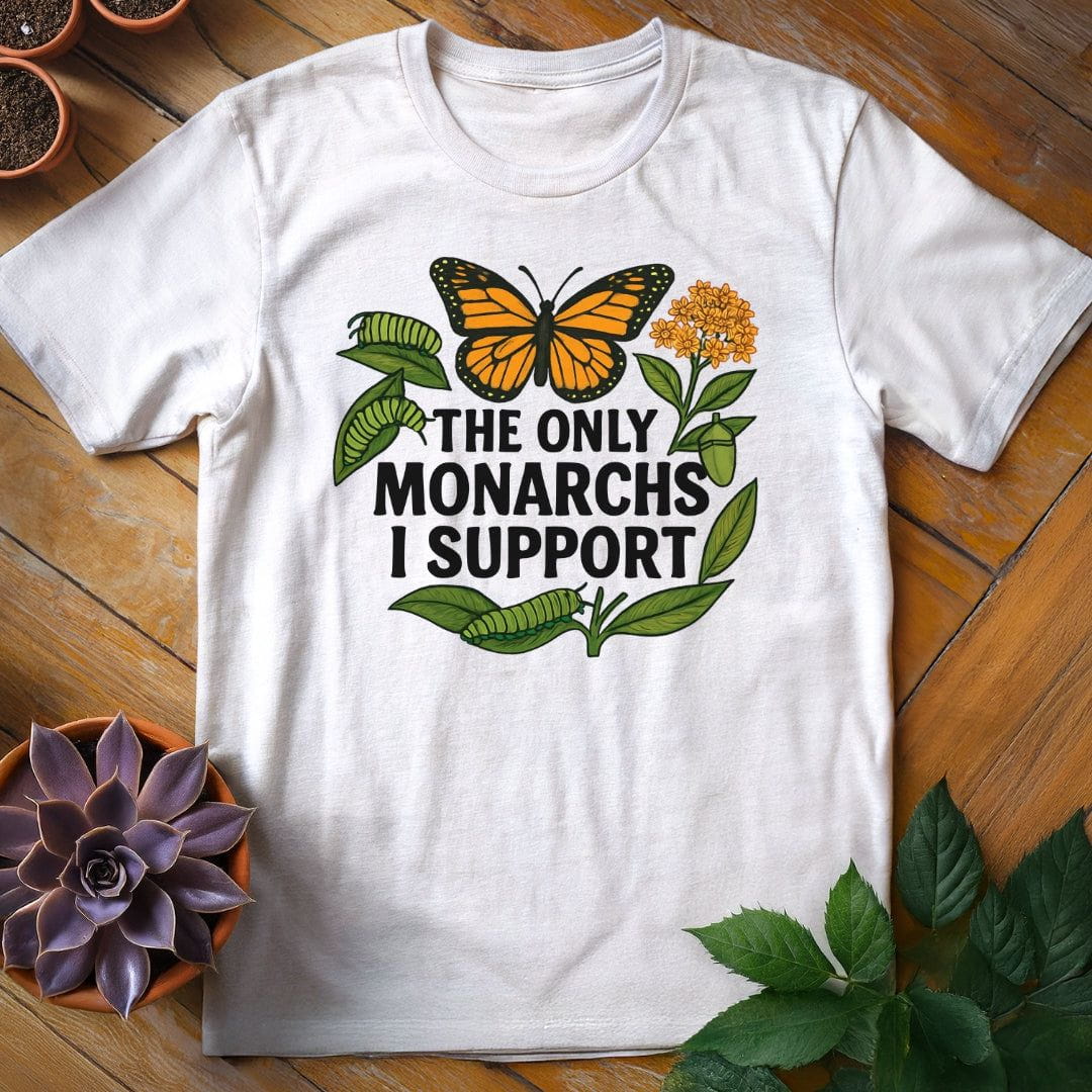 Monarchs Tee T-Shirt White / S