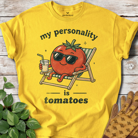 My Personality is Tomatoes Tee, Daisy