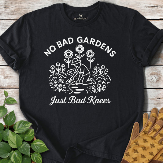 No Bad Gardens Tee, Black