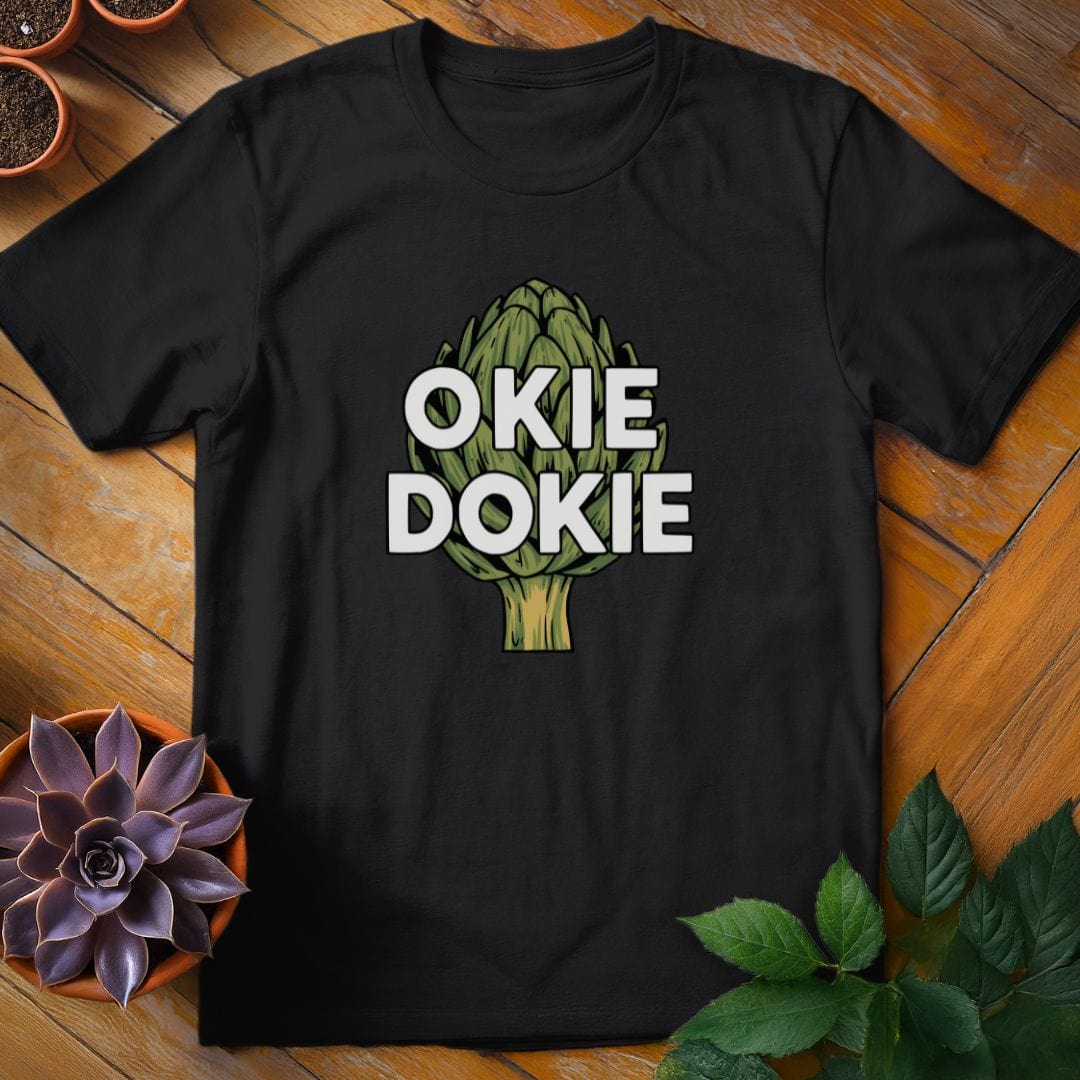 Okie Dokie Artichokie Tee T-Shirt Black / S