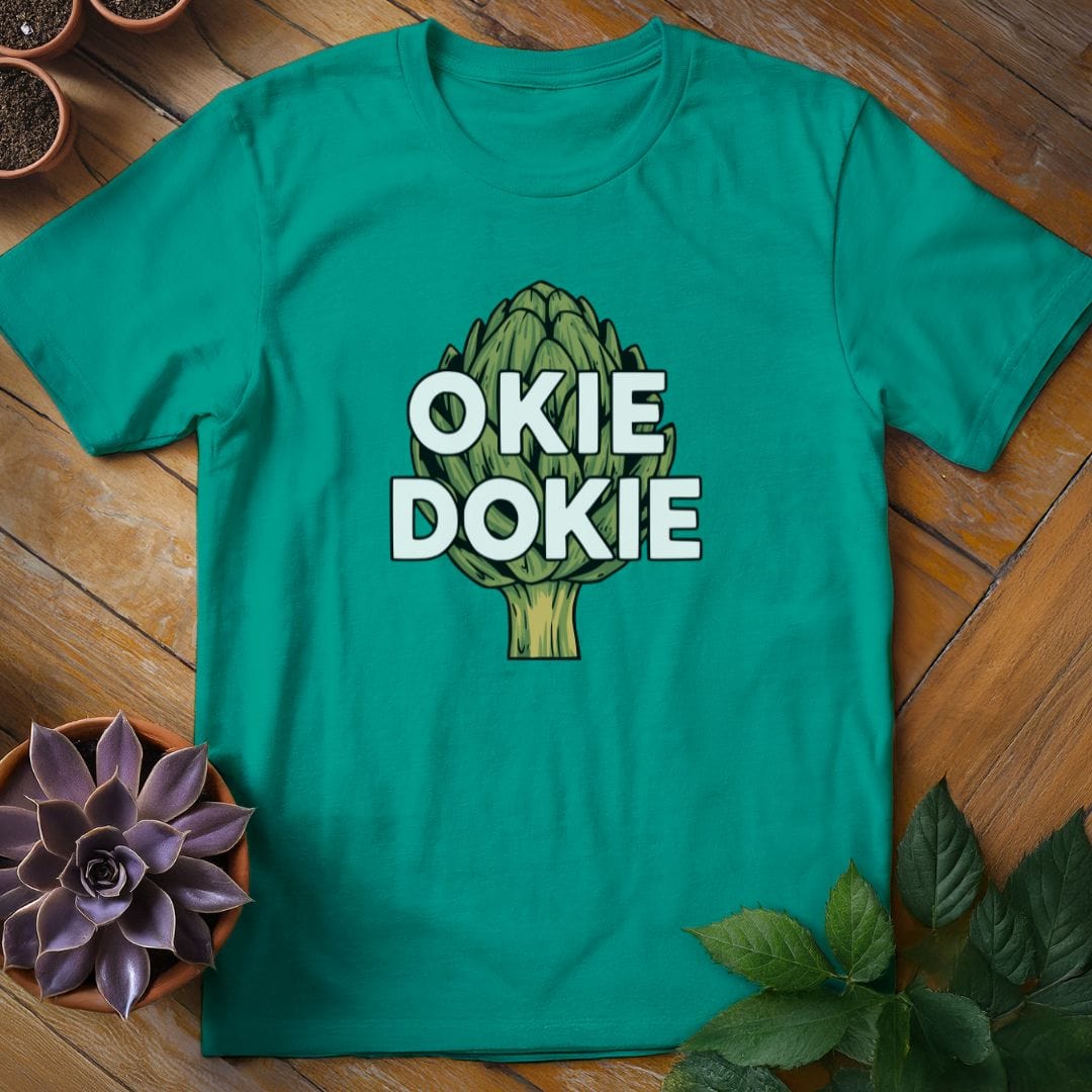 Okie Dokie Artichokie Tee T-Shirt Jade Dome / S