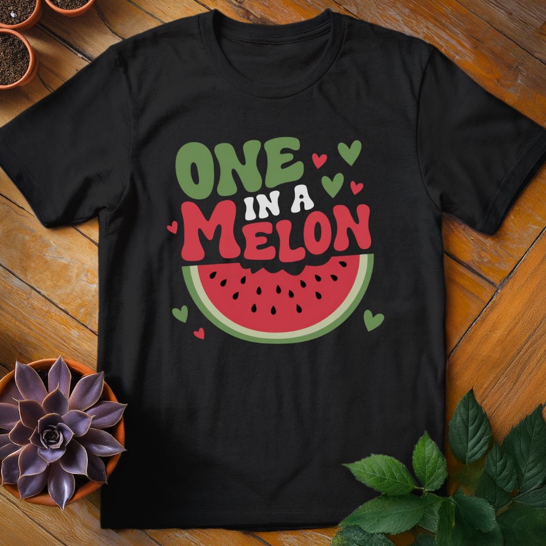 One in a Melon Tee T-Shirt Black / S
