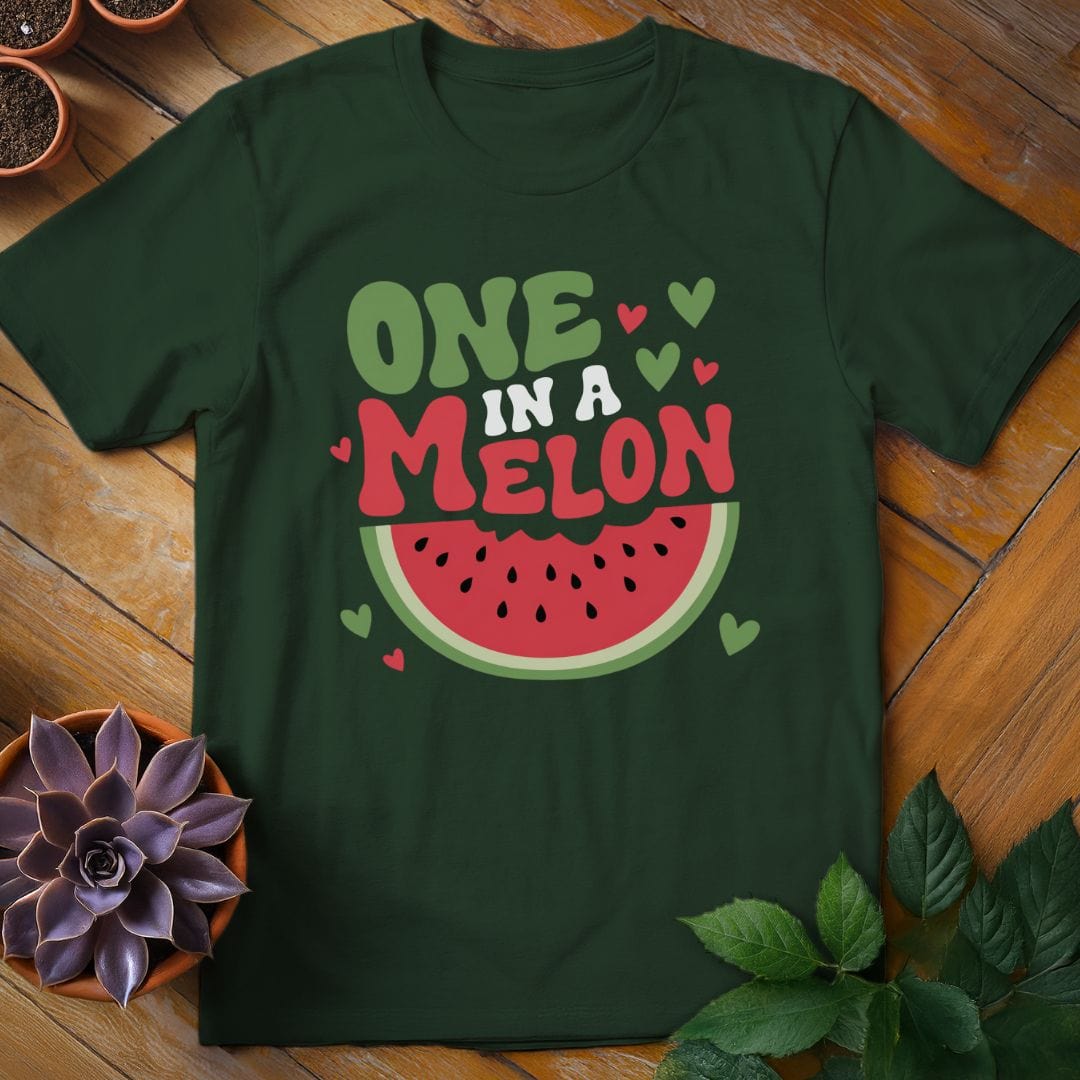 One in a Melon Tee T-Shirt Forest Green / S