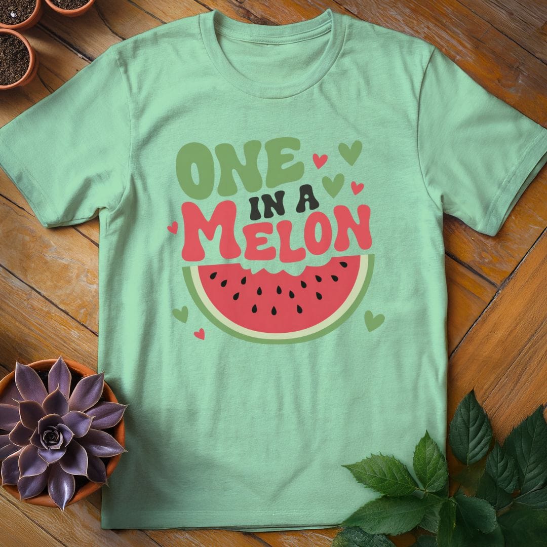 One in a Melon Tee T-Shirt Mint Green / S