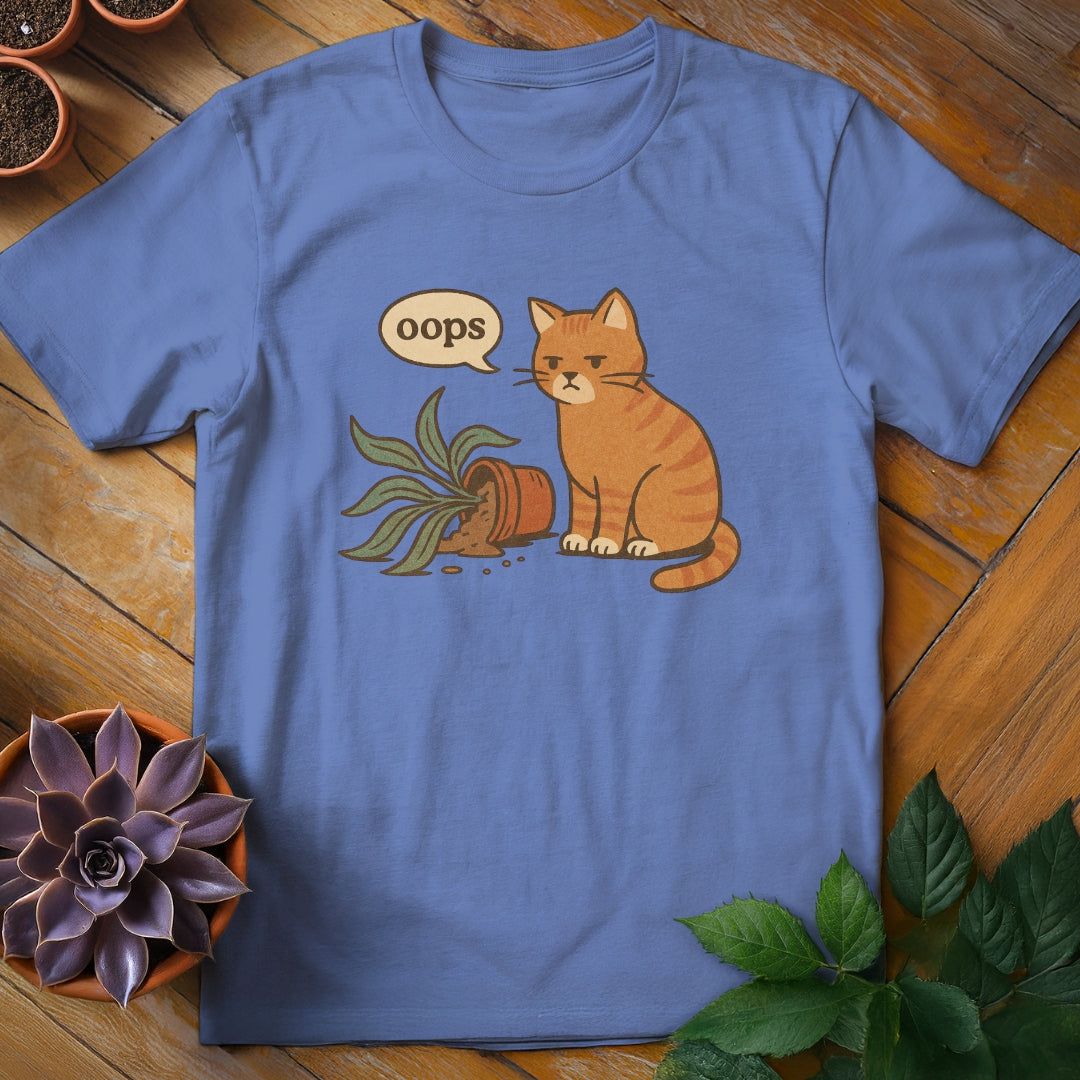Oops Tee T-Shirt Iris / S
