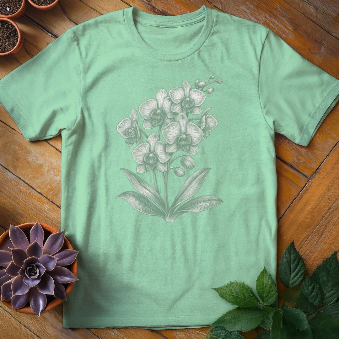 Orchid Tee T-Shirt Mint Green / S